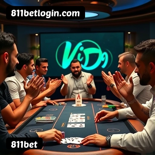 Streaming 4K no cassino ao vivo da 811bet